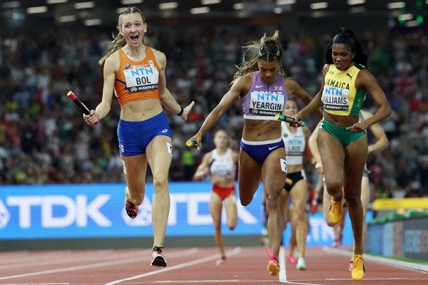 Bol turns relay grief into glory with her grandstand finish | News | Budapest 23 | World Athletics Championship Bol turns relay grief into glory with her grandstand finish | News | Budapest 23 | World Athletics Championship