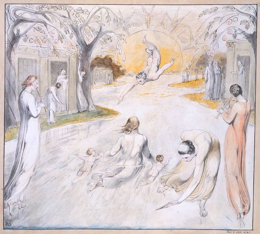 The River of Life by William Blake