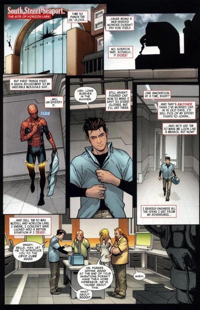 r/Spiderman - What do you consider the best job for Peter Parker?