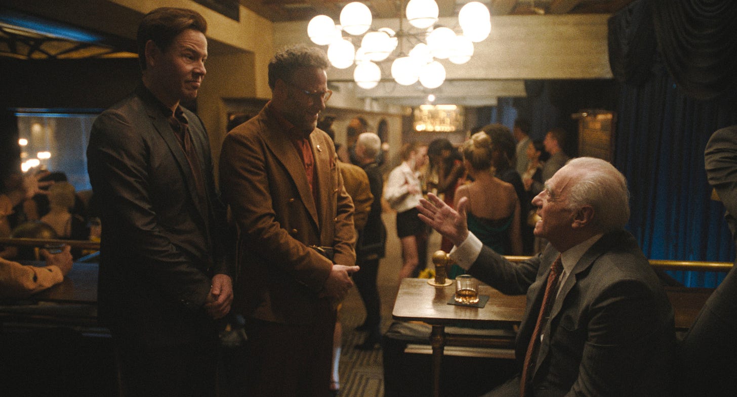 Seth Rogen and Martin Scorsese in ‘The Studio’