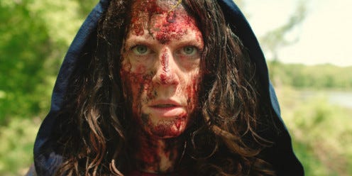 Still from "Brightwood." 