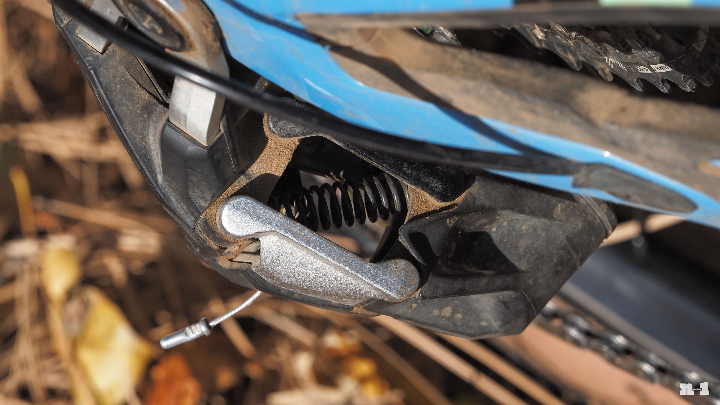 Rear derailleur spring