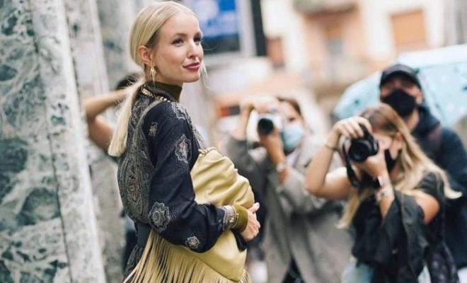Best of Milan Fashion Week Spring 2021 Street Style #MFW