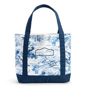 This Lowe's tote bag made us sit up and zoom in