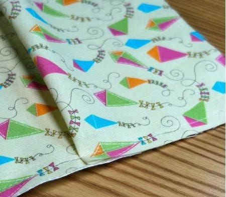 Closeup Of Pleated Square