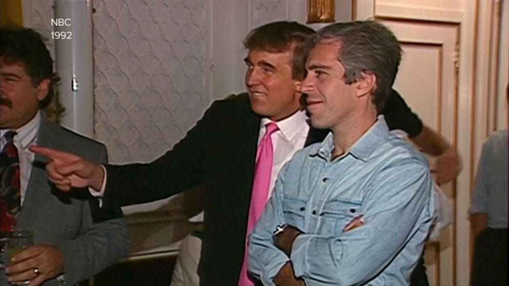 Video from 1992 shows Trump, Jeffrey Epsten partying at Mar-a-Lago