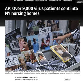Cuomo & the Select Committee: Nothing New and Still Waiting for Answers to Critical Questions about the NYC Death Spike