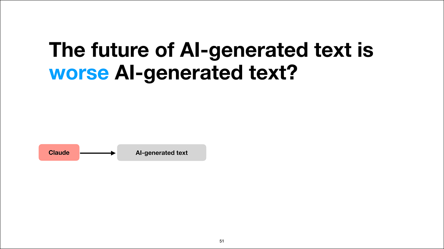 Question about whether watermarking leads to worse AI-generated text Question about whether watermarking leads to worse AI-generated text