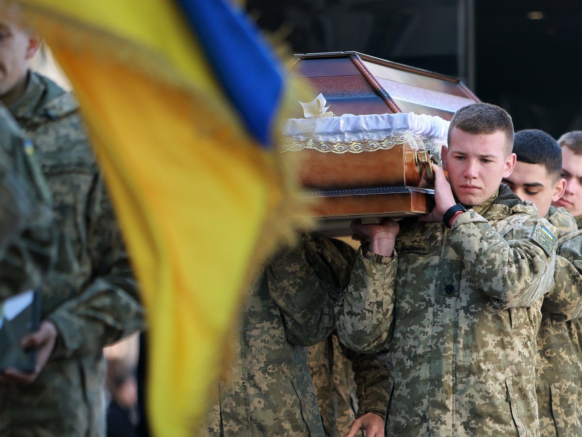 Up to 3,000 Ukraine troops killed since Russia invaded, says Zelenskiy, as  battle rages in Mariupol | Ukraine | The Guardian