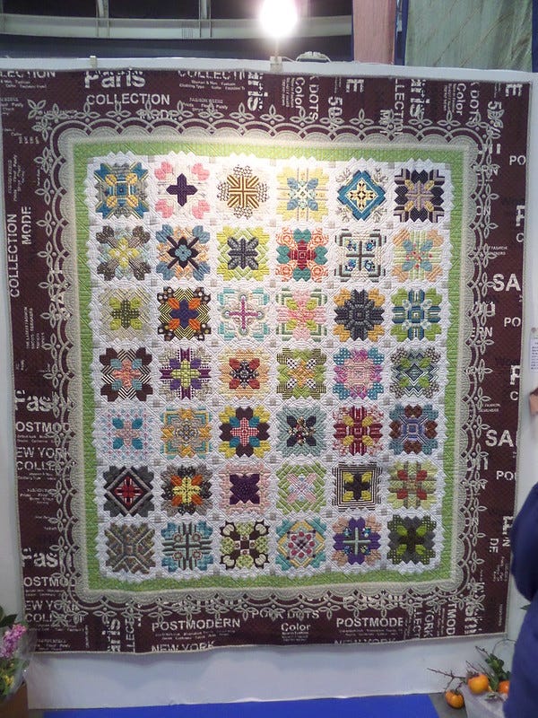 Lucy Boston Patchwork of the Crosses Quilt Lucy Boston Patchwork of the Crosses Quilt
