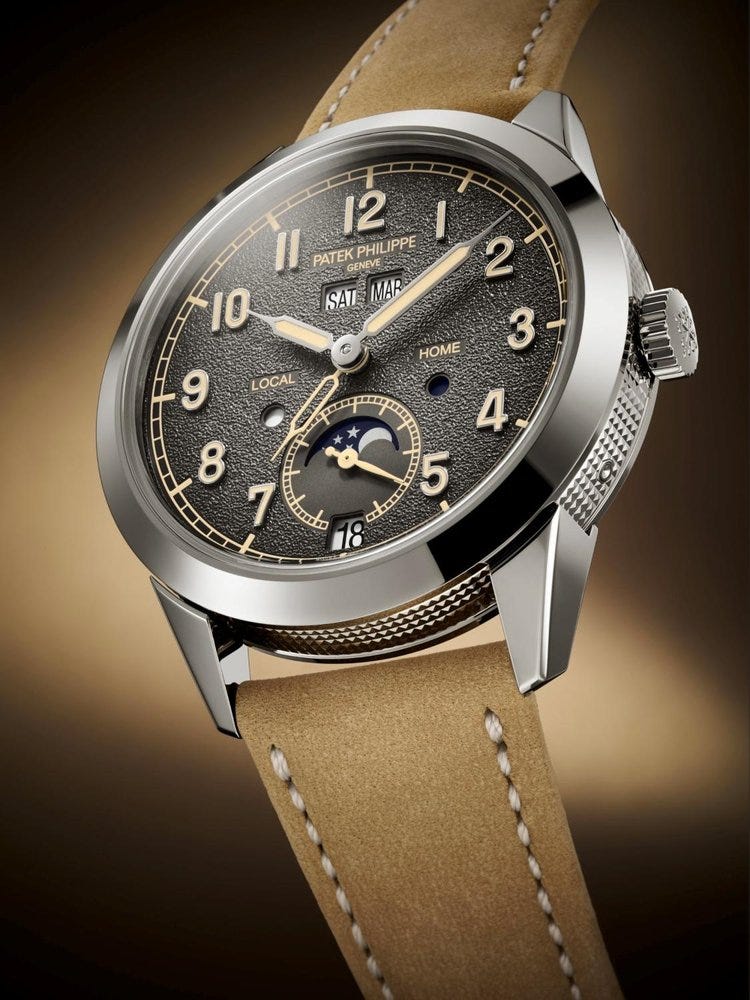 Patek annual calendar travel time 5326G