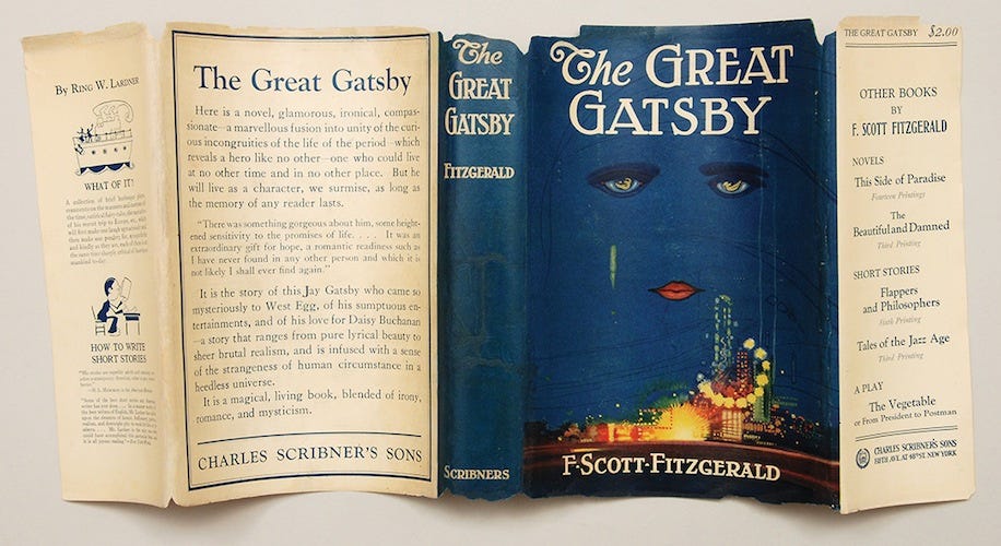 F. Scott Fitzgerald's The Great Gatsby – Francis Cugat (1925) F. Scott Fitzgerald's The Great Gatsby – Francis Cugat (1925)