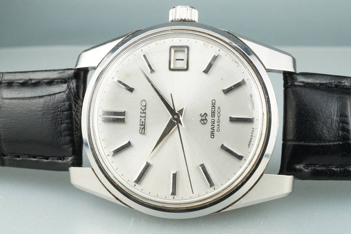 Grand Seiko Second 57GS 5722-9991 Self-data 35 stones Manual winding SS case GRAND SEIKO 2ND Antique