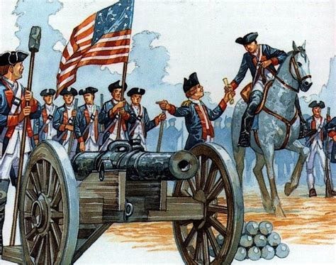 Continental Army artillery | American revolutionary war, American ...