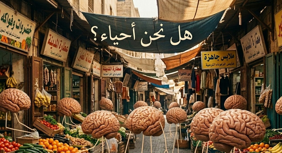 هل نحن أحياء أم مجرد ترتيب متقدّم للمادة؟