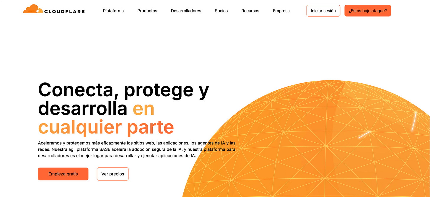 portada de Cloudflare portada de Cloudflare