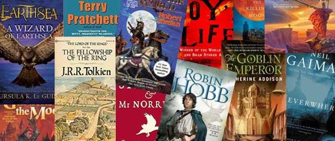 The Greatest of the Great: 50 of the Best Fantasy Books Ever Written