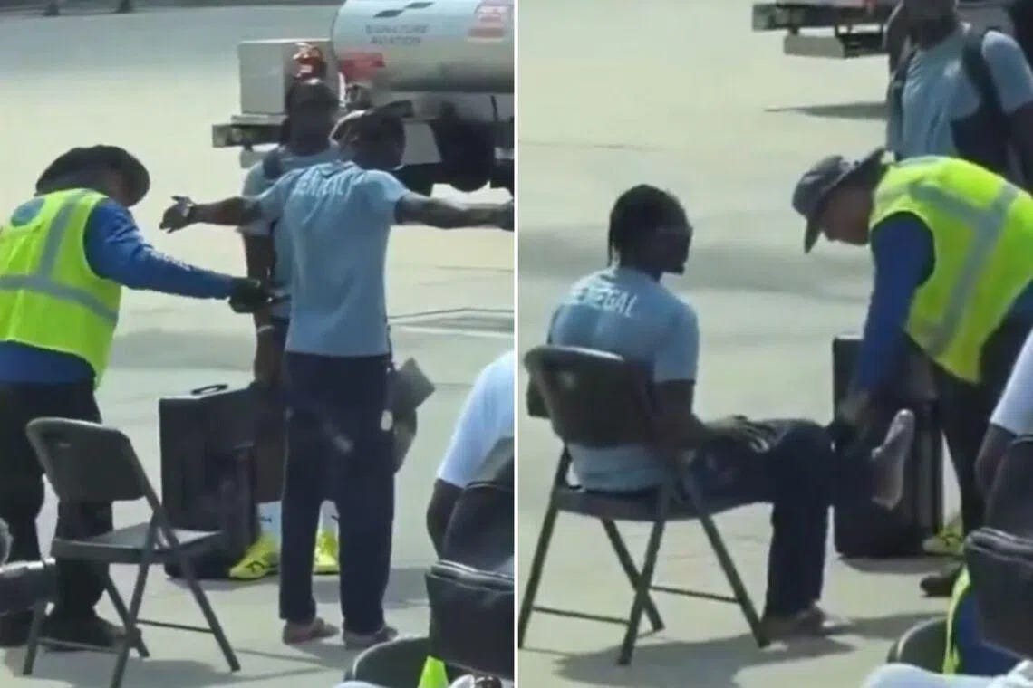 Senegal checked on airport tarmac, Uzbeks greeted at stadium by sniffer dogs  as World Cup nears | The Straits Times