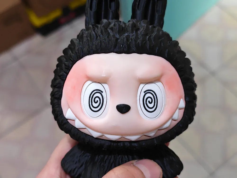 Labubu dizzy eyes by 西界造物 MakerWorld: Download Free 3D Models Labubu dizzy eyes by 西界造物 MakerWorld: Download Free 3D Models