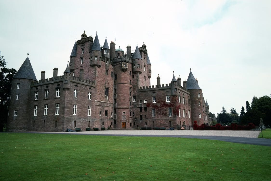 A castle in Scotland.