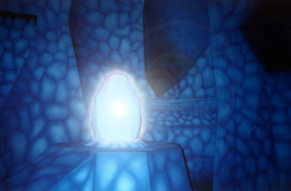 A mysterious Pokémon egg from the attraction