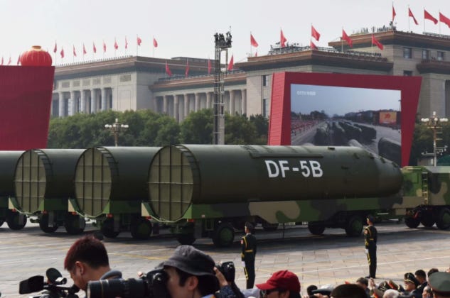 China test-fires intercontinental ballistic missile into Pacific Ocean for  first time since 1980 | The Jim Bakker Show