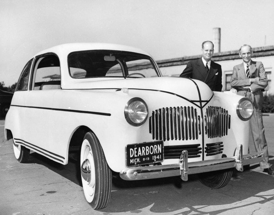 Henry Ford Built a Hemp Car That Ran on Hemp Fuel 80 Years Ago