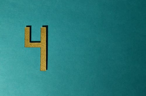 Gold Number 4 Gold Number 4