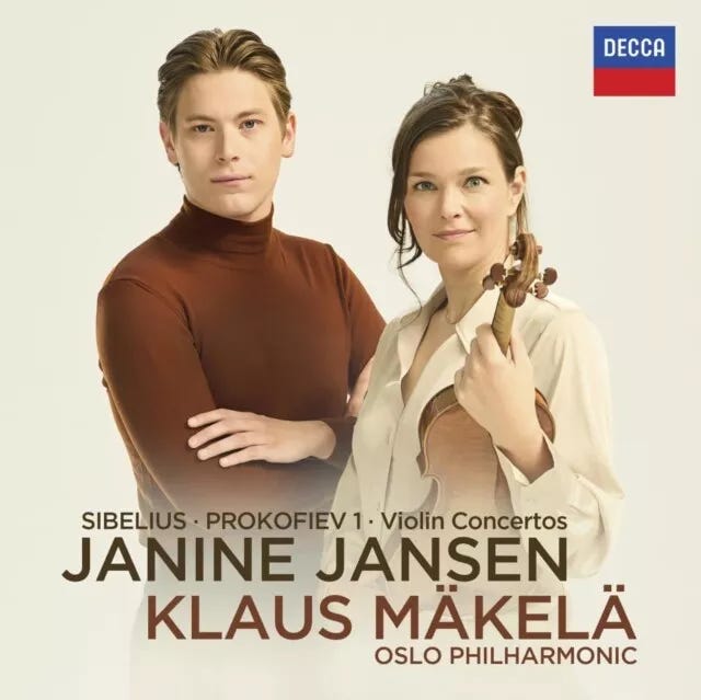 Janine; Klaus Makela; Oslo Philharmonic Jansen - Sibelius: Violin [New CD] - Picture 1 of 1