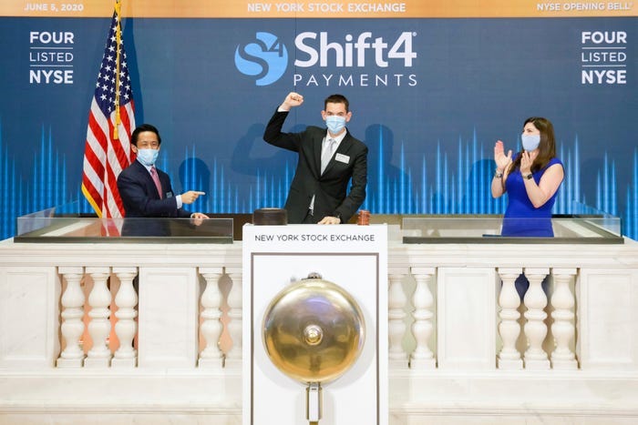 Shift4 Payments Makes Its Public Debut on a Quiet NYSE Trading Floor -  Business Insider Shift4 Payments Makes Its Public Debut on a Quiet NYSE Trading Floor -  Business Insider