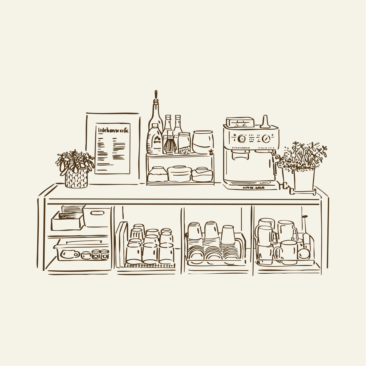 At The Little Home Cafe logo