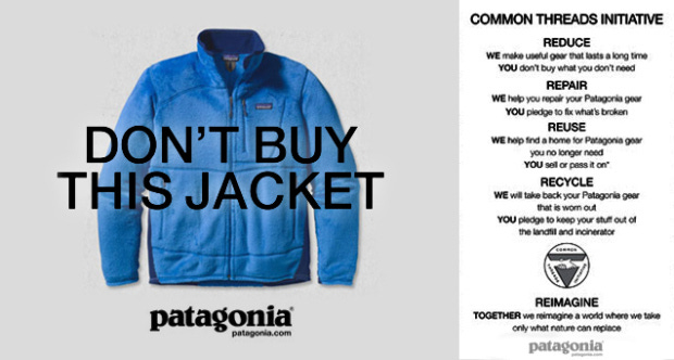 Patagonia, la marque qui s'auto-boycotte par vertu Patagonia, la marque qui s'auto-boycotte par vertu