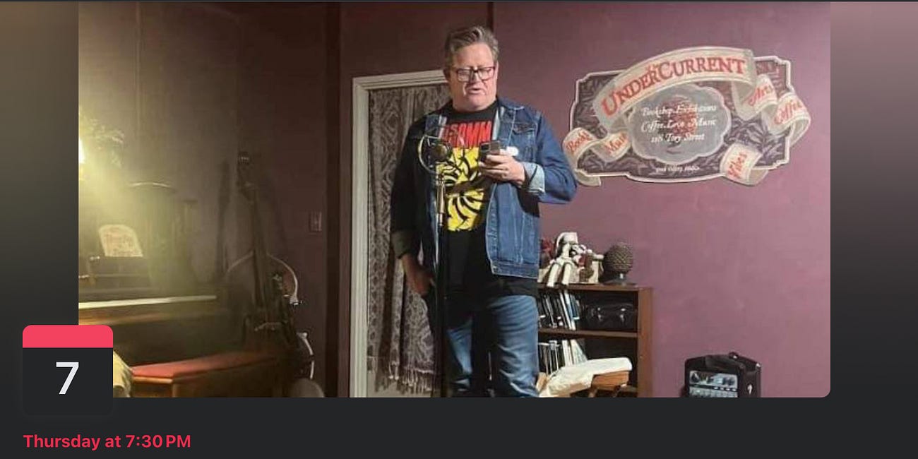 Guest Poet at Fringe Bar: Poetry in Motion November (Thursday, November 7)