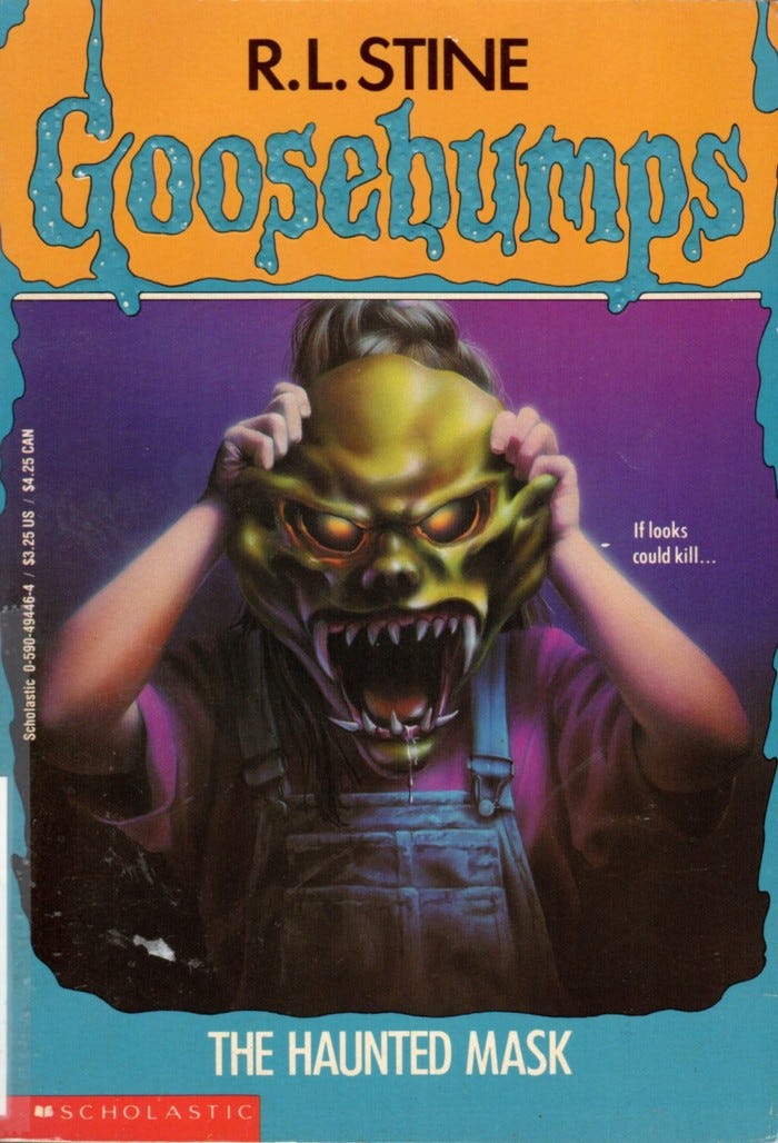 A very good, very scary mask.