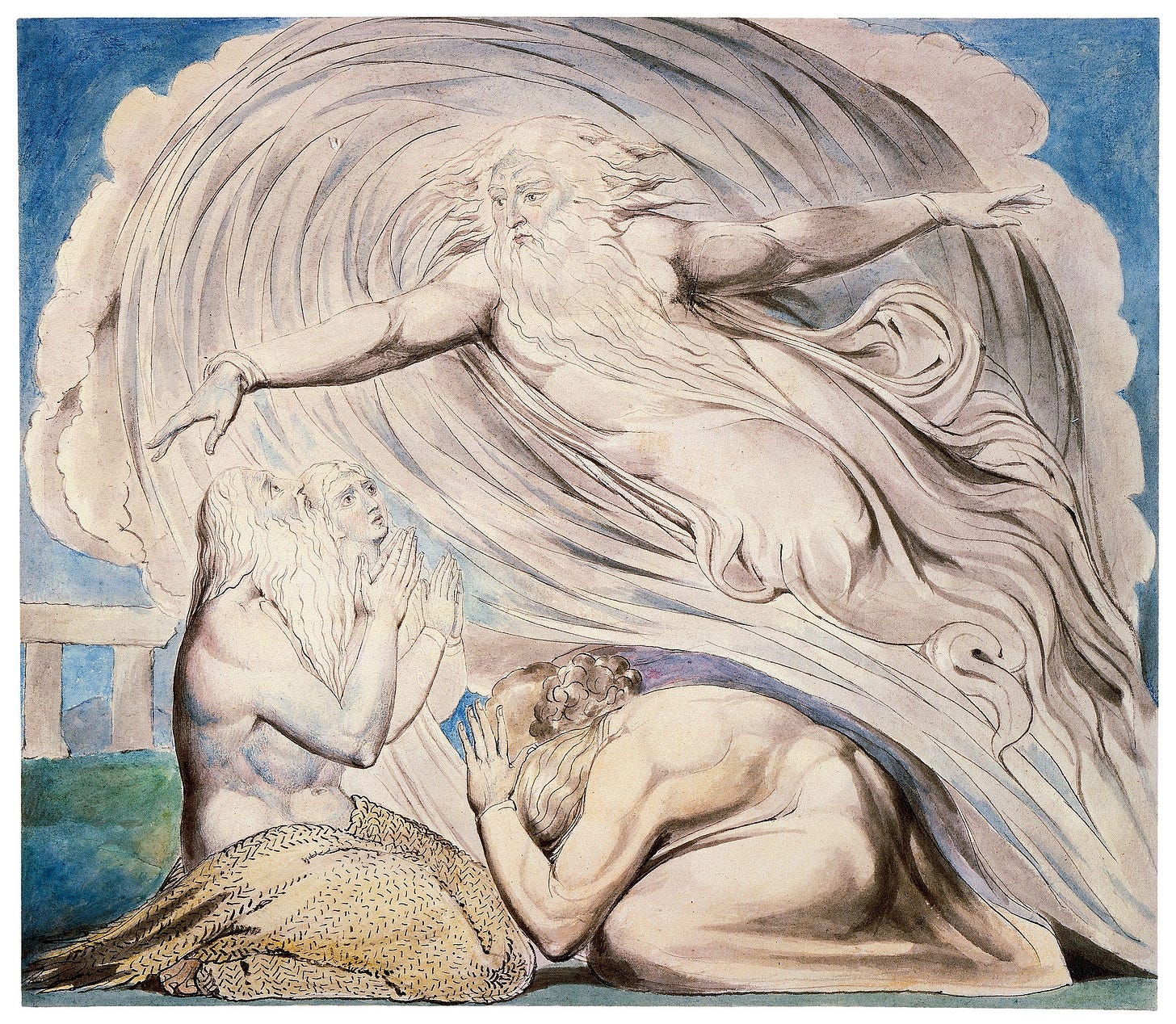 The Lord Answering Job Out of the Whirlwind Butts set.jpg