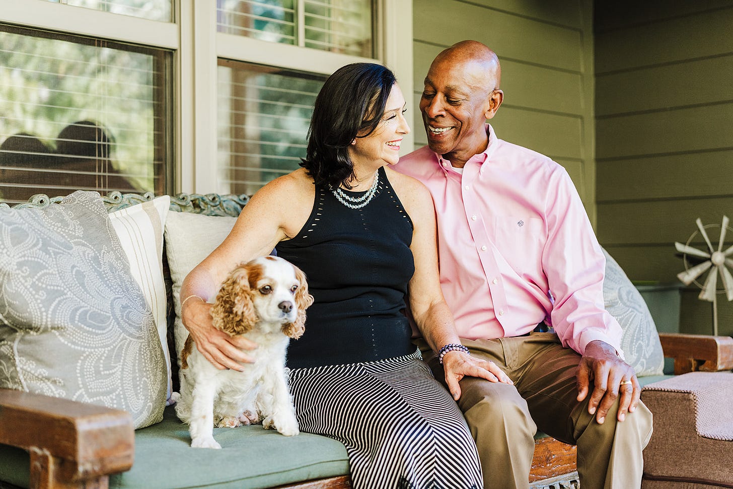Rebecca, Michael, and Olivia