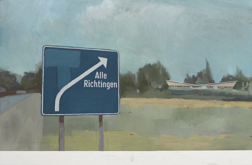 ‘Richtingen’, Peter Morrens, 2020, Collectie Vlaamse Gemeenschap bij M Leuven, foto: We Document Art, courtesy Kristof De Clercq Gallery