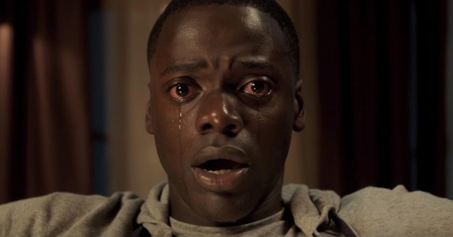 Get Out is a horror film about benevolent racism. It's spine-chilling. | Vox Get Out is a horror film about benevolent racism. It's spine-chilling. | Vox