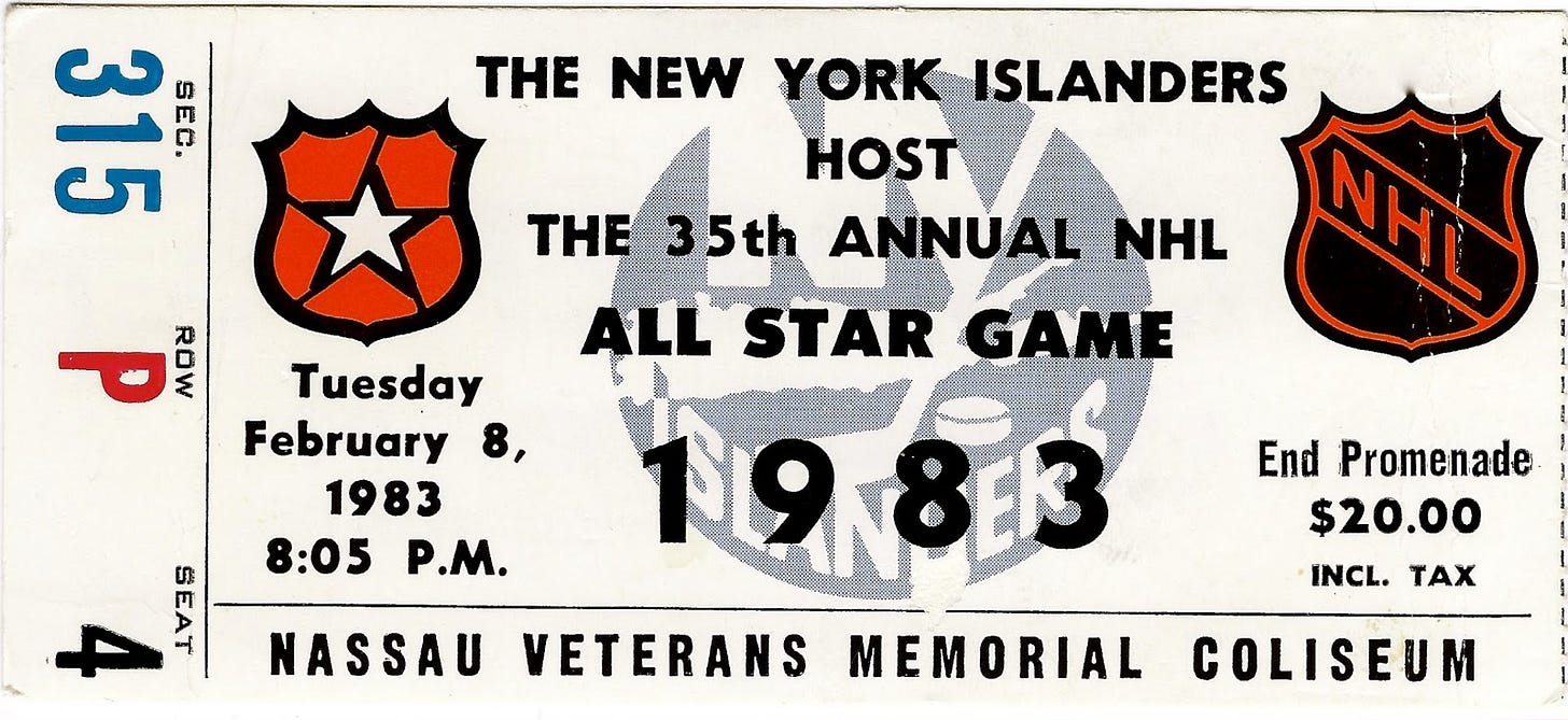 The Paperboy's Archive: Wayne Gretzky Ruins the Islanders' All Star Affair The Paperboy's Archive: Wayne Gretzky Ruins the Islanders' All Star Affair