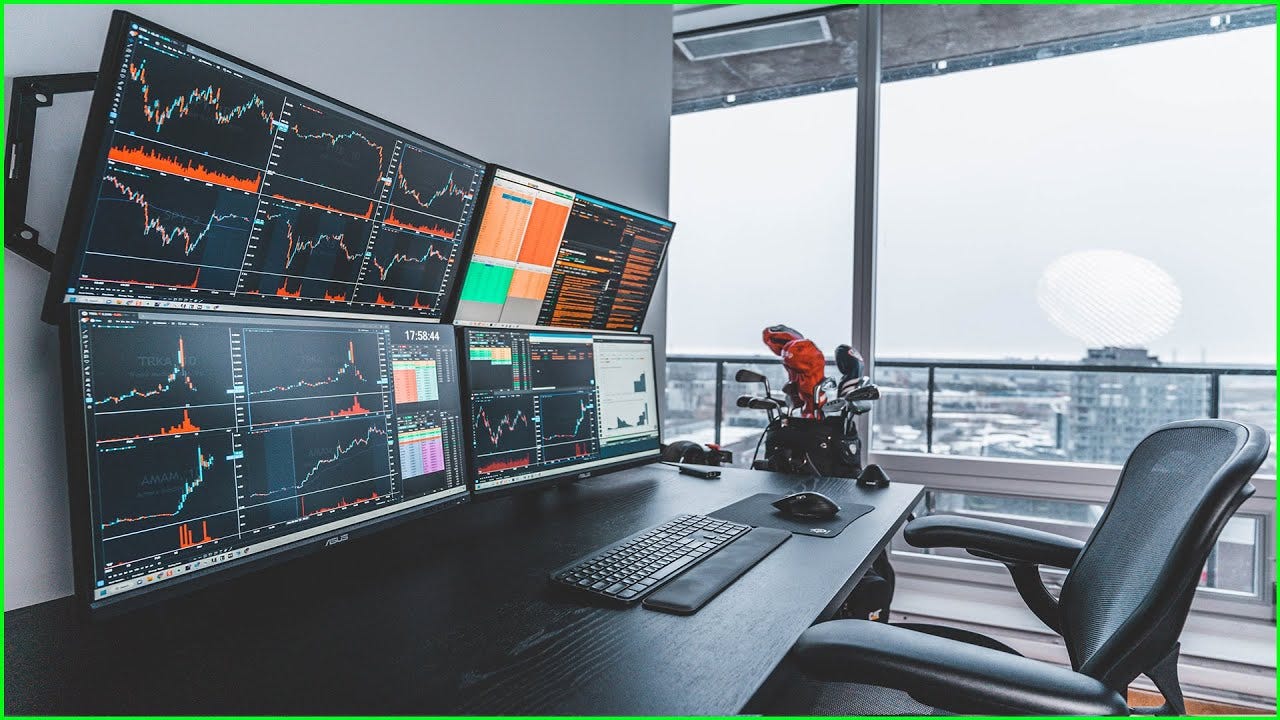Best Day Trading Computer Setup - Vertical Vs Horizontal Trading Monitors?