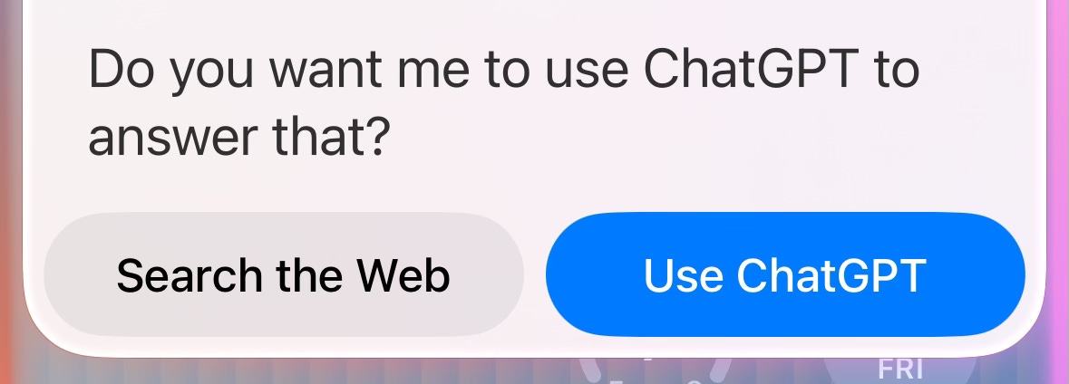 Do you want me to use ChatGPT to answer that? Notification