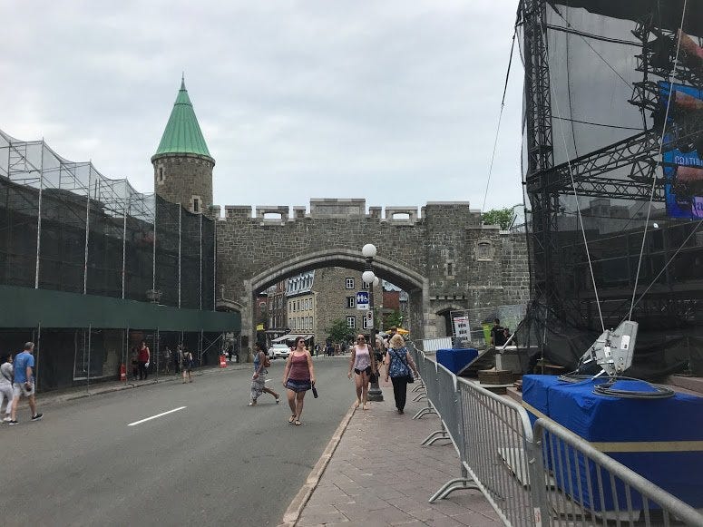 Porte Saint-Jean, Quebec City | Broke Girl Abroad