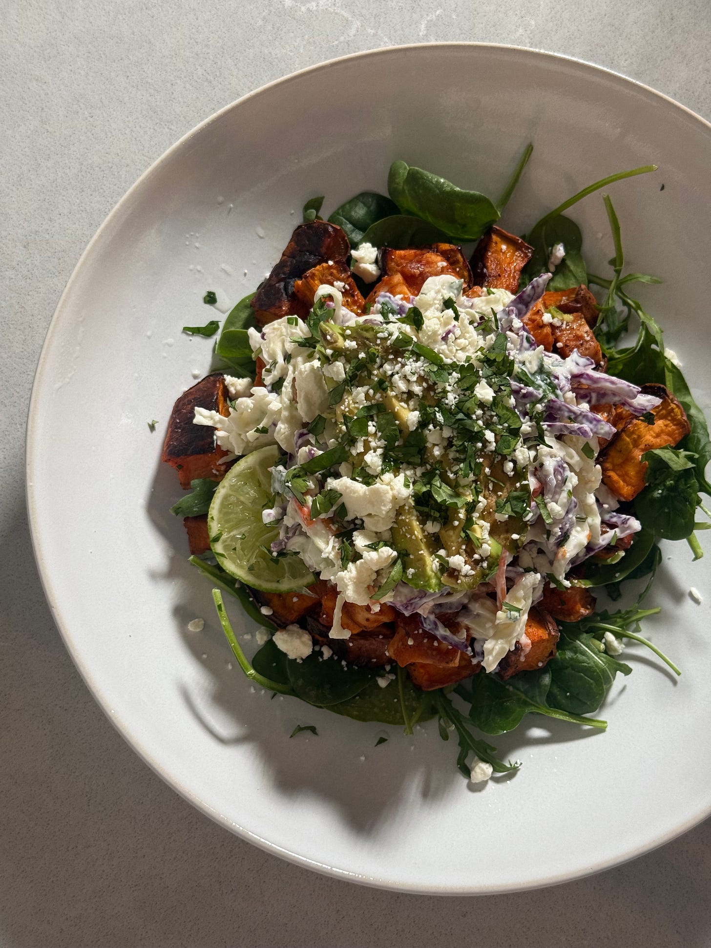 BBQ Sweet Potato Bowl - by Ellie Teale - Ellie’s Substack