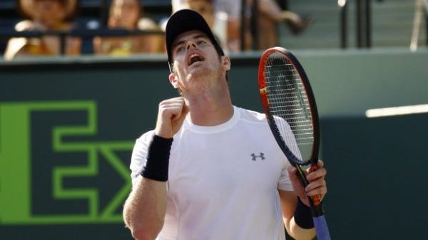 andy murray slow start beats dominic thiem for 2015 miami open masters andy murray slow start beats dominic thiem for 2015 miami open masters