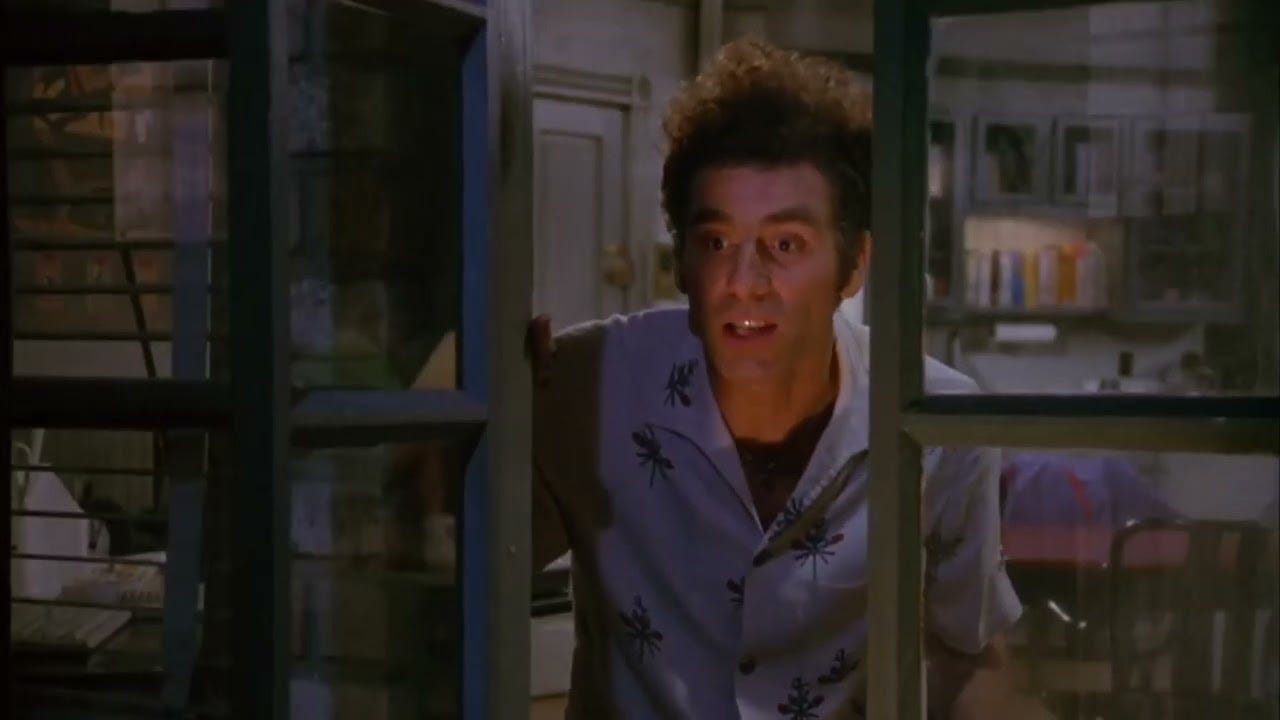 The Woman Across The Block Has Nothing On - Seinfeld The Woman Across The Block Has Nothing On - Seinfeld