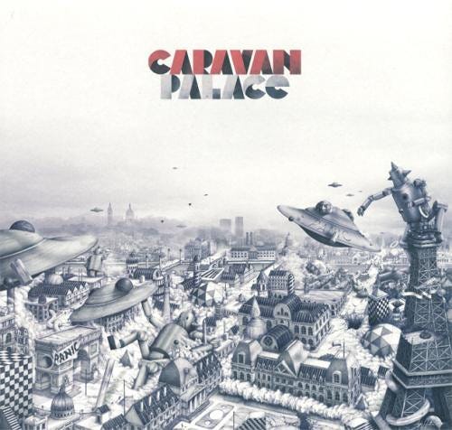 Caravan Palace - Panic - 2 x Vinyl (White vinyl, LP, Album), 2012 ...