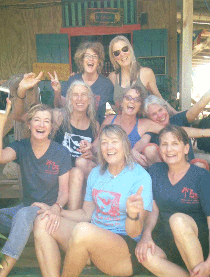 A recent joyous 60th birthday at la finca