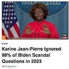 New Press Secretary, Same MRC Hate: December 2023-January 2024