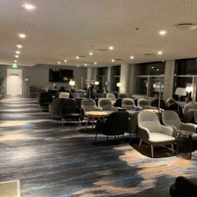 SAS Gold Lounge Copenhagen