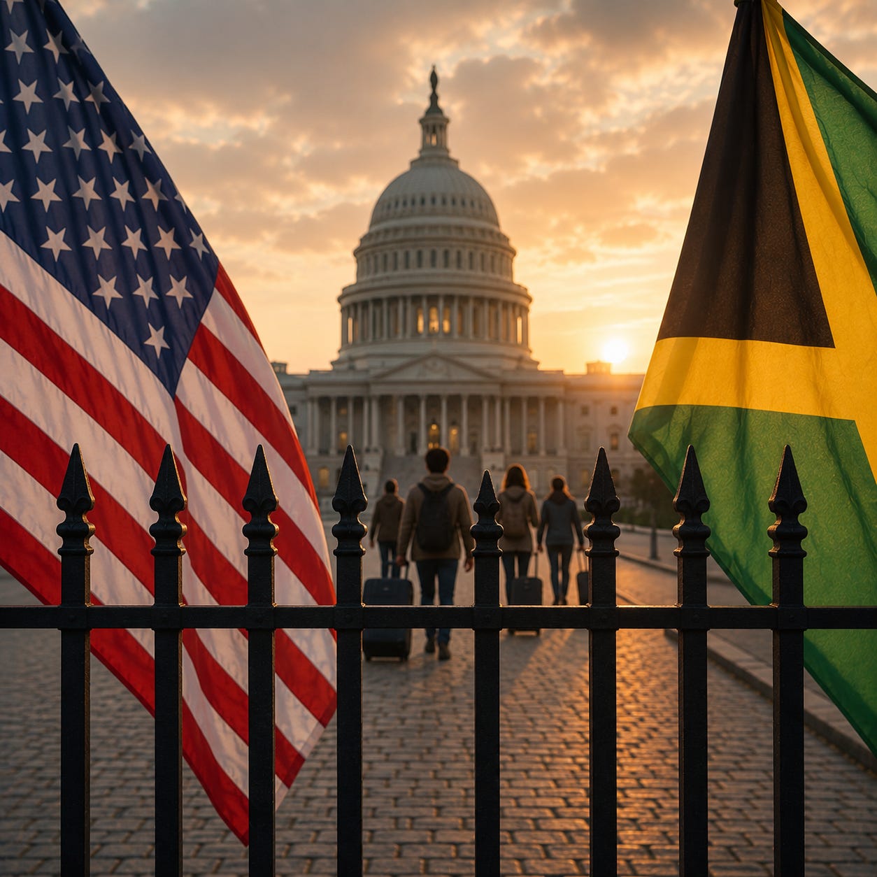 Illustration: Jamaica and the United States are reportedly discussing a third-country deportation agreement that could see non-Jamaican nationals transferred to the island from the US. Illustration: Jamaica and the United States are reportedly discussing a third-country deportation agreement that could see non-Jamaican nationals transferred to the island from the US.